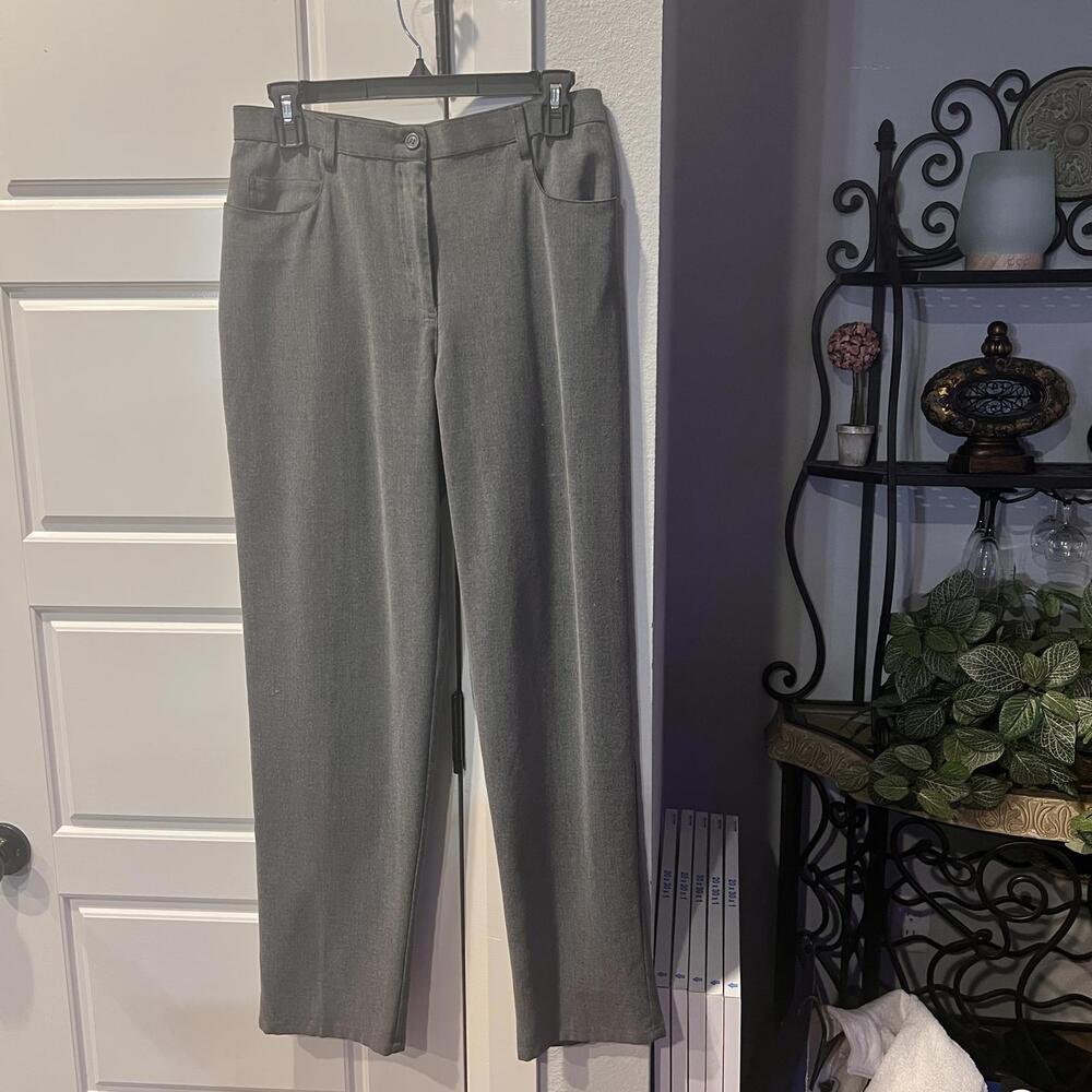 Harvé Benard Women's Gray Dress Pants
